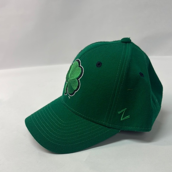 Notre Dame Fighting Irish Hat Cap Mens Fitted 7 3/8 Green NCAA Football - Picture 2 of 7